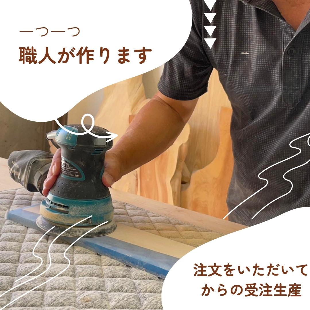 職人が作るウッドレジンコースター