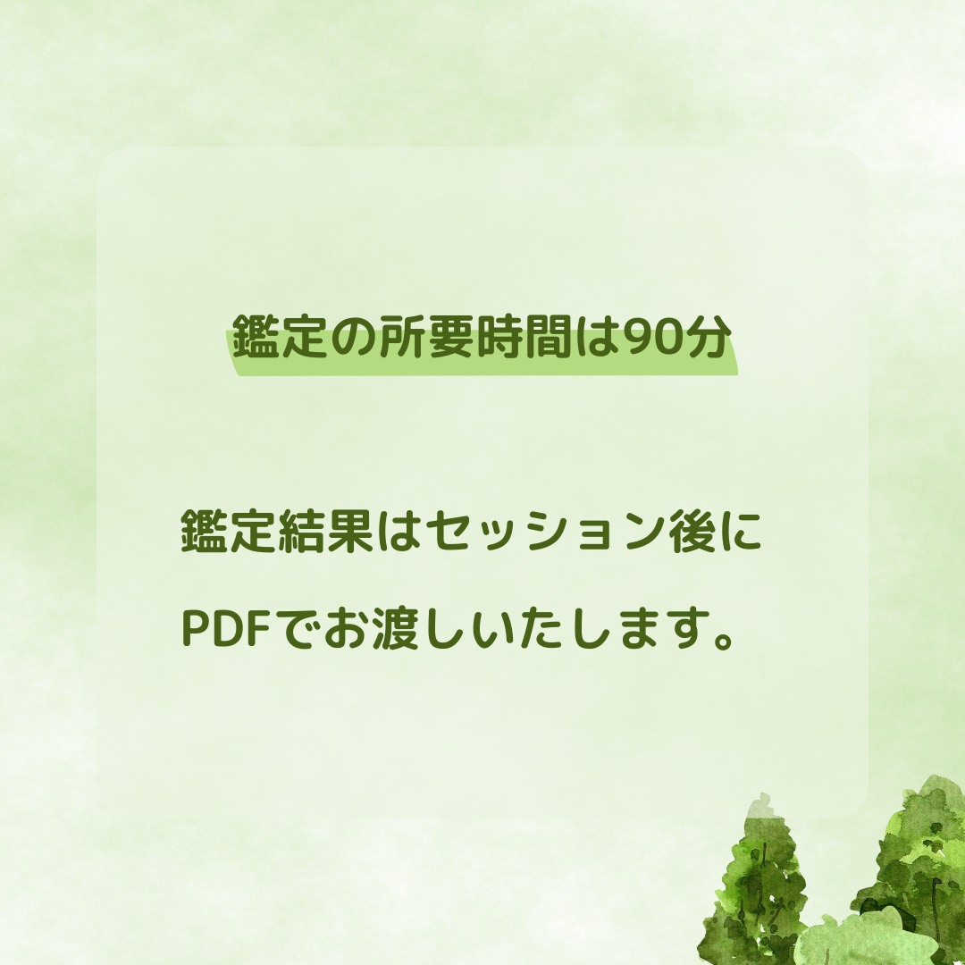 誕生日となまえで作るオリジナルスマホ壁紙付き個人鑑定